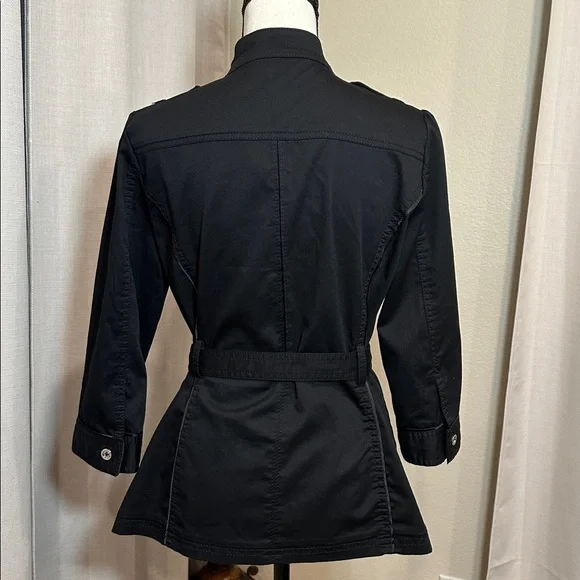 WHBM Ruffle Front Jacket. - Picture 2 of 15